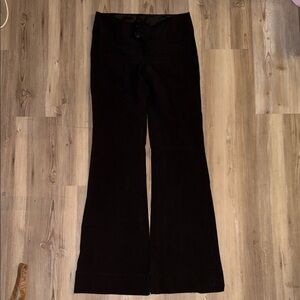 Black Wide-Leg dress Pants size 1/2